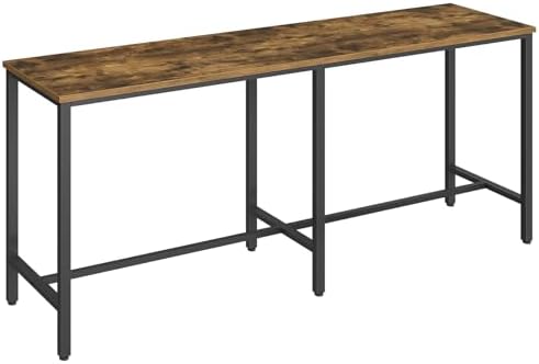 YATINEY 78.7" Long Bar Table, Counter Bar Height Table, High Top Table, ...