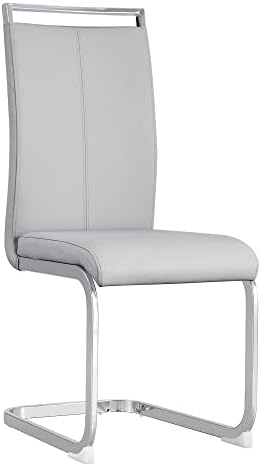 Baysitone Modern Dining Chairs Set of 4, Side Room Chairs, Kitchen with Faux ...