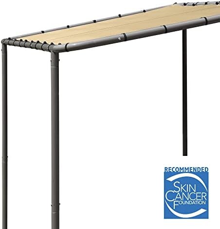 ShelterLogic 10' x 6' Solano Gazebo Slanted Canopy Charcoal Carbon St...