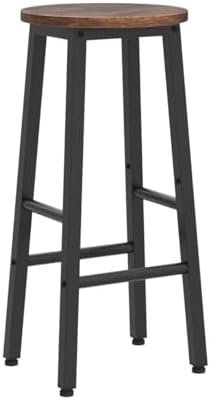 HOOBRO Bar Stools, Barstools Set of 2,Counter Height Barstools, 24.8" Ba...