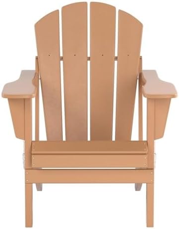 Costaelm Outdoor Folding Chair, Outdoor Seating Folding Firepit Chairs, All W...