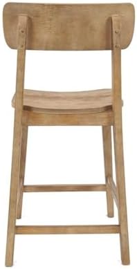Boraam Torino Counter Height Stool - Barnwood Wire-Brush