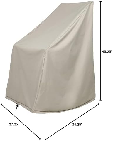 Shine Company 4361 Weatherproof Outdoor Rocking Chair Cover, 100% Woven Polye...