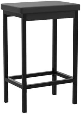 HOOBRO Bar Stools, Set of 2 Bar Chairs, 24.8-Inch Height Stools, Breakfast Ba...