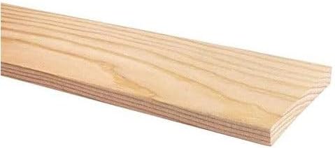 VENTRAL Lumber 1 in. x 6 in. (3/4" x 5-1/2") Construction Premium D...