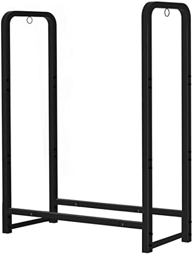 Firewood Rack Stand 2ft Heavy Duty Logs Holder for Outdoor Indoor Fireplace M...
