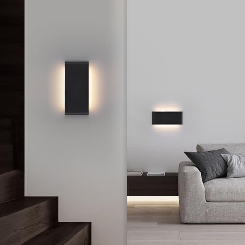 Mille Luckiole 11 Inch Hallway LED Wall Light,5-in-1 CCT 3000K/3500K4000K/500...