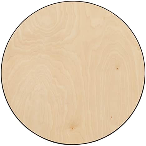 Flash Furniture Lars 30" Round Cocktail Table with 30" and 42"...