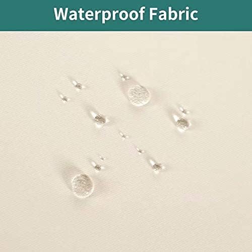 LORDTEX Waterproof Indoor/Outdoor Curtains for Patio - Thermal Insulated, Sun...