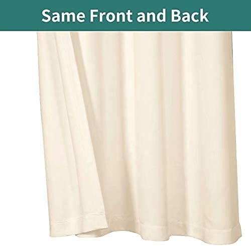 LORDTEX Waterproof Indoor/Outdoor Curtains for Patio - Thermal Insulated, Sun...