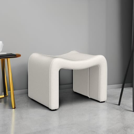 VANOMi Small Footstool Ottoman, Multi-Functional Modern Foot Stool, Sofa Foot...