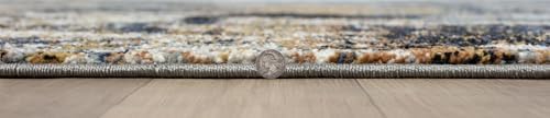 Keen Home Design Abstract Non-Shedding Area Rug, Soft Thick Pile, 12x15