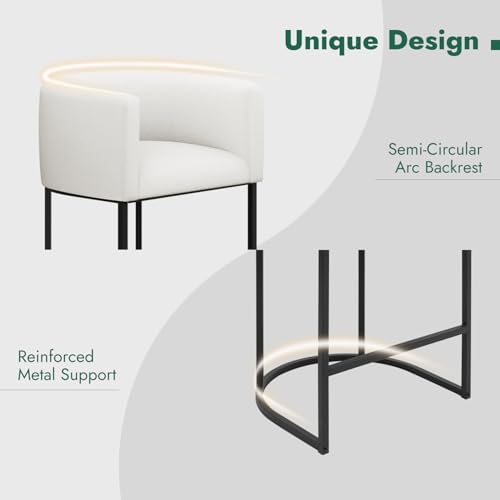 Counter Height Bar Stools Set of 2, 24 Inch Seat Height Barstools for Dining ...