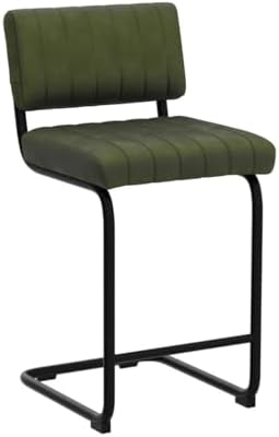 ONEVOG 24.6'' Counter Height Bar Stools Set of 2, Mid-Century Modern ...