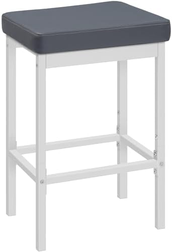 HOOBRO Bar Stools, 24.8-Inch Height Stools, Breakfast Bar Stools, Kitchen Bar...