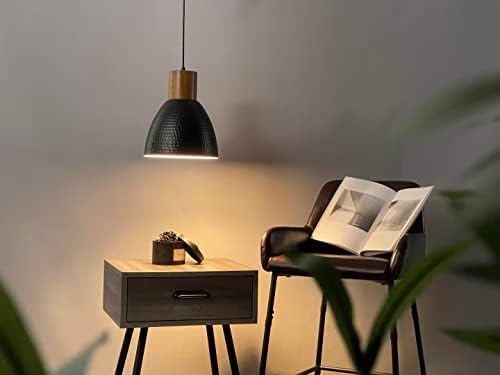 ELYONA 3 Pack Hammered Pendant Lights for Kitchen Island 7” Small Metal Solid...