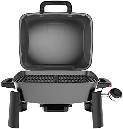 Nexgrill Tabletop 1 Burner Gas Grill, Compact with Cast Aluminum Frame
