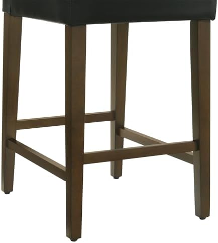 CHITA Counter Height Bar Stools Set of 2, 27" H Seat Height Upholstered ...