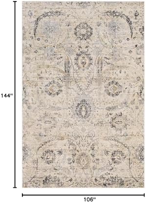 Hauteloom Obsidian Rustic Farmhouse Living Room Bedroom Dining Room Large Are...