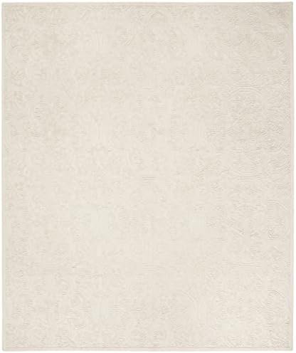 SAFAVIEH Trace Collection X-Large Area Rug - 11' x 15', Ivory, Handma...