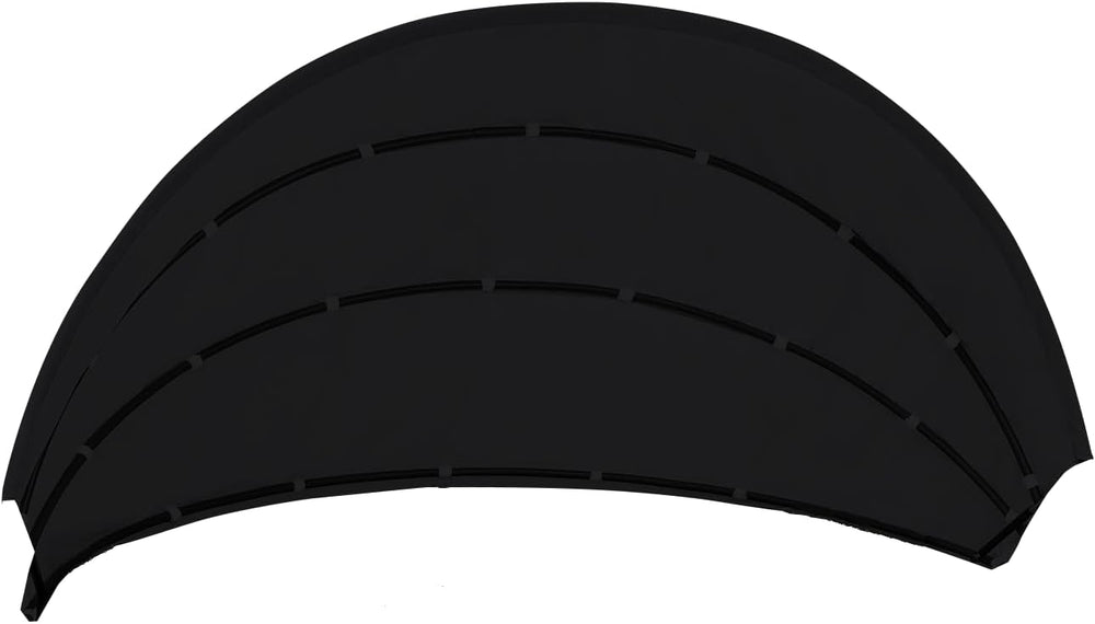 Outdoor 66in Round Daybed Replacement Canopy Cover,Black