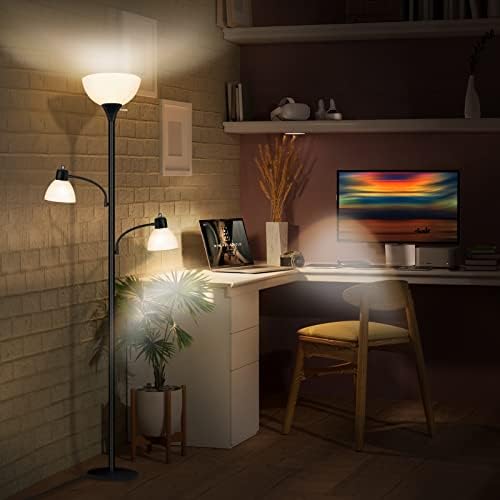 Luvkczc Floor Lamps for Living Room, 72" Tall Torchiere Floor Lamp