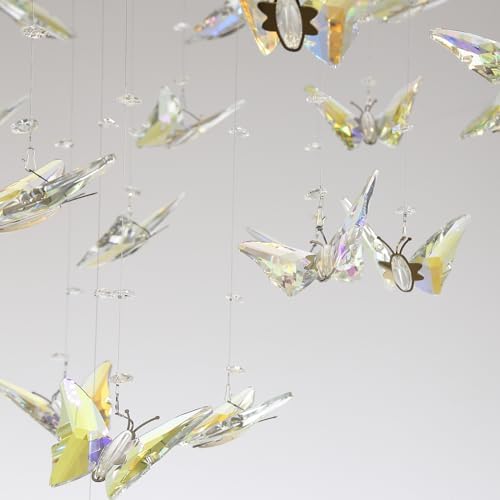 ykolupty H102 High Ceiling Chandelier Modern Crystal Chandeliers Raindrop Cha...