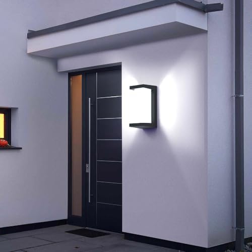 Sytmhoe Dusk to Dawn Outdoor Wall Lights, Modern LED Exterior Light Fixture,6...