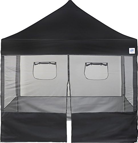 E-Z UP Food Booth Sidewall Kit, Set of 4, Fits 10x10 Straight Leg Canopy Tent...
