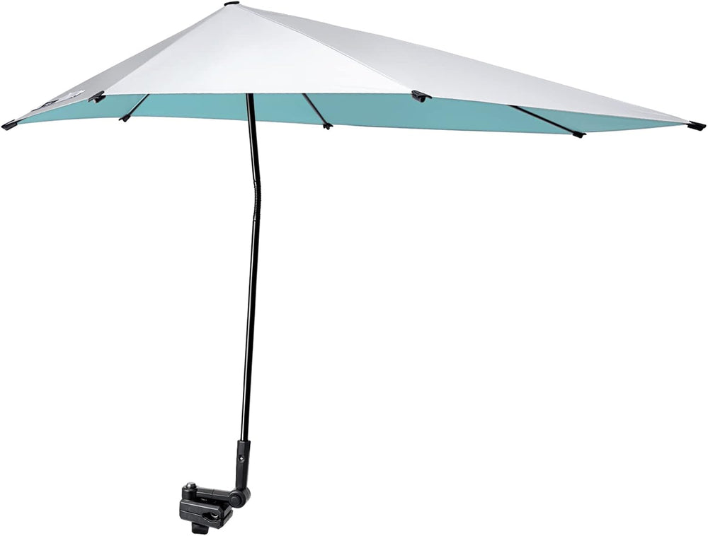 G4Free Beach Chair Umbrella with Universal Clamp UPF 50+ Golf Cart Umbrella