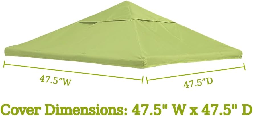 YardJoyliz Upgraded All Around Playtime Patio Canopy for Step2 BBQ Center