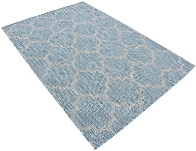 Unique Loom Outdoor Trellis Collection Area Rug (4' 1" x 6' 1&qu...