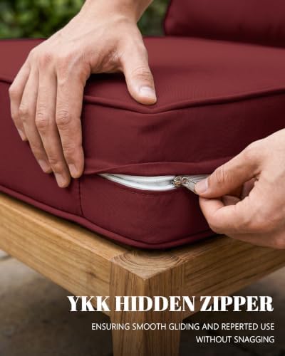 14 Pcs Outdoor Cushion Slipcovers Outdoor Patio Cushion Covers Replacement Wa...