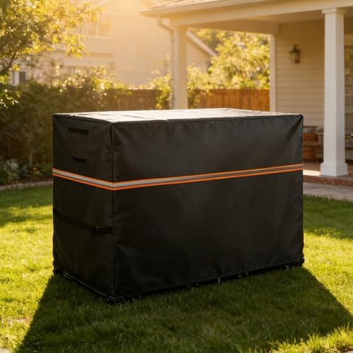 Outdoor Bar Covers,600D Heavy Duty,48"L x 30"W x 36"H,Black