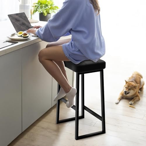 Bar Stool, Counter Height Bar stools, Modern Kitchen Island Chairs, Synthetic...