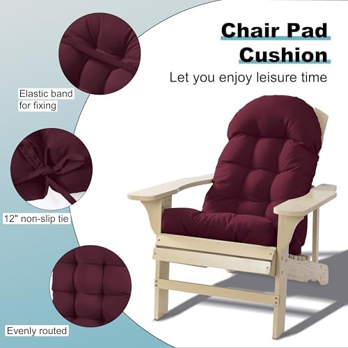 Outdoor Adirondack Chair Cushion 50x20.8x4 inch, 1 Pack