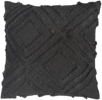 Fab Habitat Throw Pillow - 20" x 20” - Handmade 100% Cotton Cushion Cove...