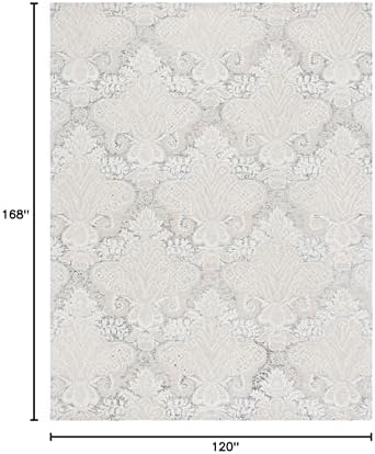 SAFAVIEH Micro-Loop Collection 10' x 14' CharcoalIvory MLP539H Handma...
