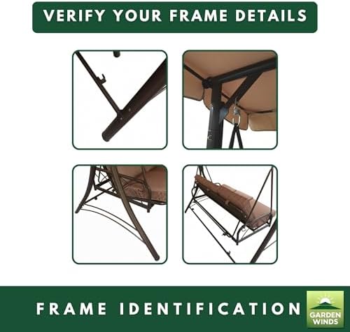 Garden Winds Durable 350 Replacement Canopy Top Compatible with Callimont Par...
