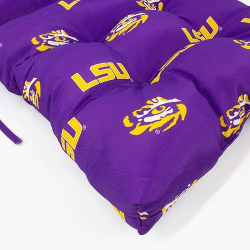 College Covers Everything Comfy LSU Tigers Patio Adirondack Chair Cushion