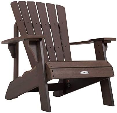 LIFETIME Faux Wood Adirondack Chair