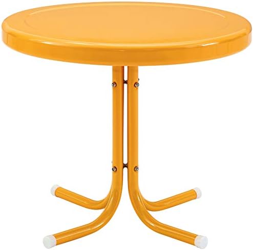 Crosley Furniture Griffith Retro Metal 3-Piece Chair & Side Table Set