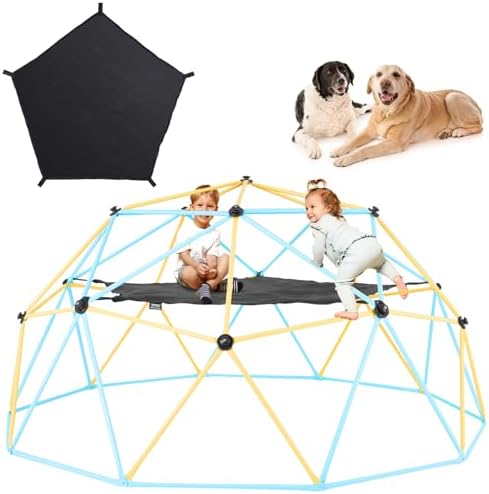 VEVOR Climbing Hammock for 10ft Dome, Load-Bearing 350 Pounds, Pentagon Jungl...