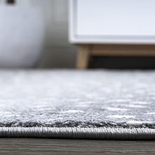 JONATHAN Y Antelope Modern Light Gray/Cream Indoor Area Rug, 8x10, Animal Pri...
