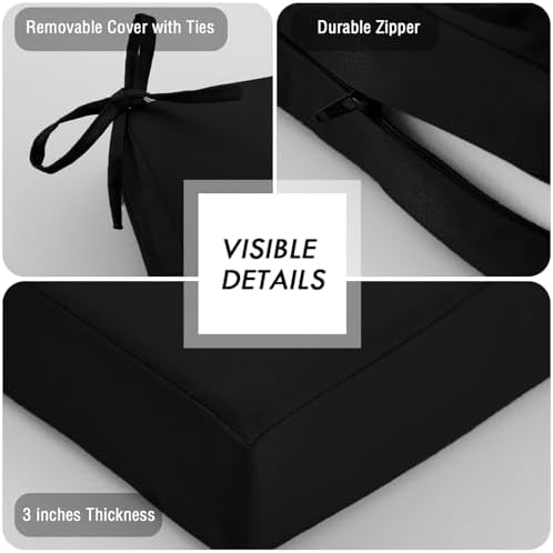 idee-home Outdoor Bench Cushion Waterproof