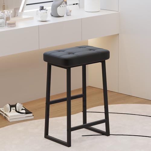 Bar Stool, Counter Height Bar stools, Modern Kitchen Island Chairs, Synthetic...