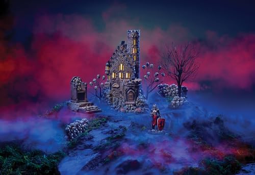Department 56 Snow Village Halloween Castle Calvaria Lit Building, 10.28 Inch...