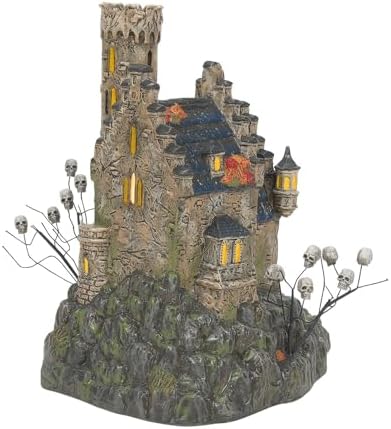 Department 56 Snow Village Halloween Castle Calvaria Lit Building, 10.28 Inch...