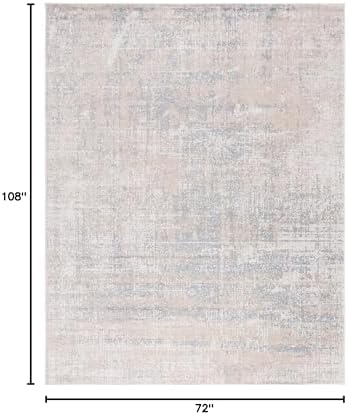 SAFAVIEH Adirondack Area Rug 6x9, Modern Beige & Slate ADR207B