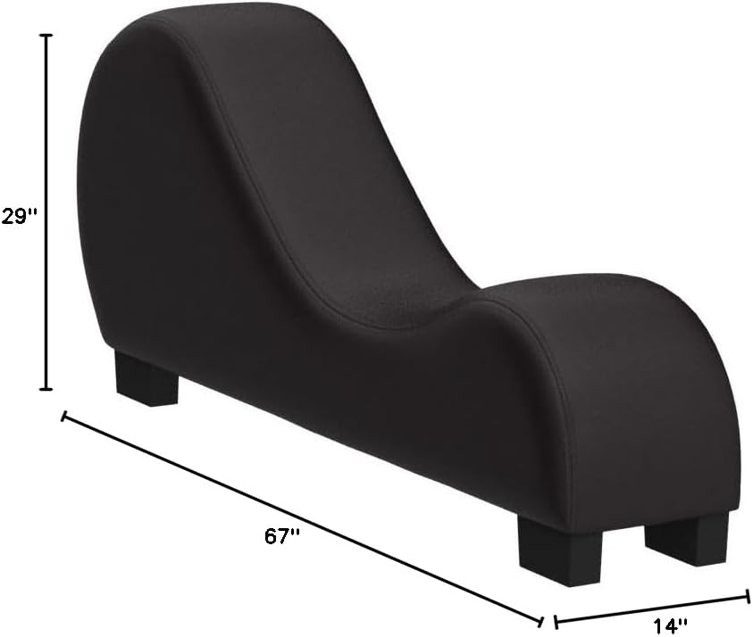 Container Furniture Direct Yoga Chaise Lounge Collection for Stretching &...